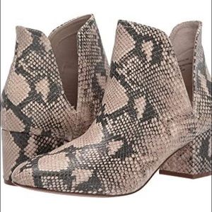 Steve Madden snake rockir bootie